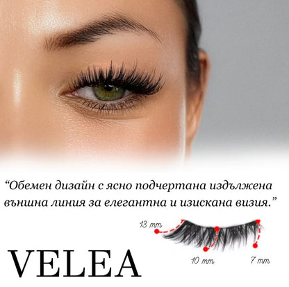 Комплект магнитни мигли от Lashica